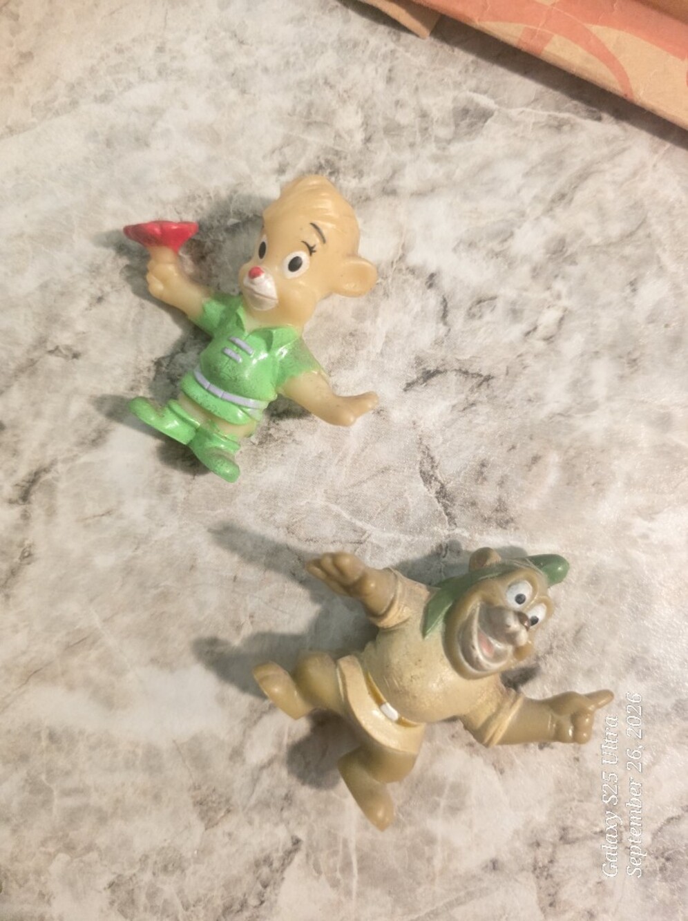 Vintage Green Bear Figurine Kids Toy - Collectors Item